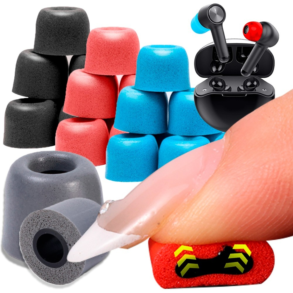 Earphone Foam Tip - 6-1Pair S/M/L Soft Memory Foam Earbuds