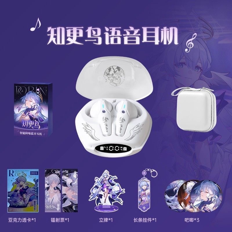 Robin Honkai：Star Rail Game Bl - đánh giá và giá Bluetooth Headset On Ear