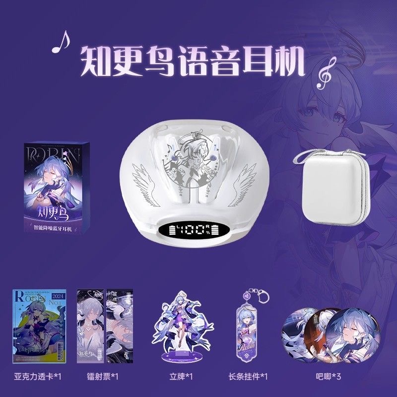 Robin Honkai：Star Rail Game Bl - đánh giá và giá Bluetooth Headset On Ear