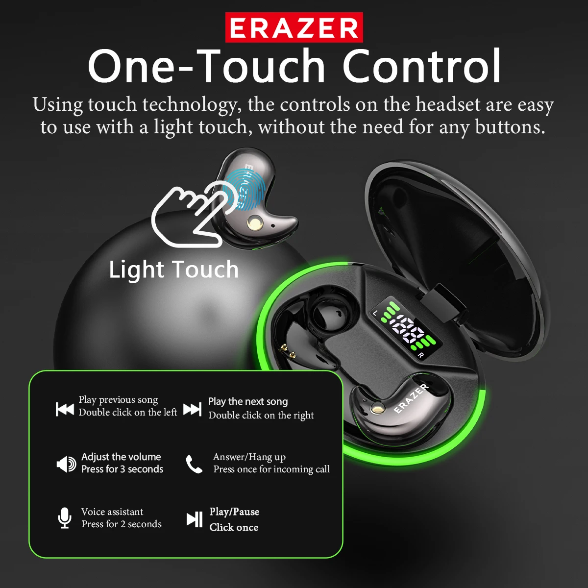 EARZER XF58 In-Ear Bluetooth H - đánh giá và giá Noise Cancelling Headphone