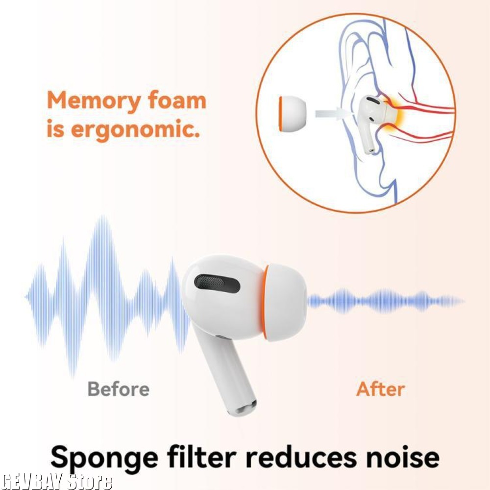 Comfortable Sponge Ear Tips Re - đánh giá và giá Earphone Foam Tip