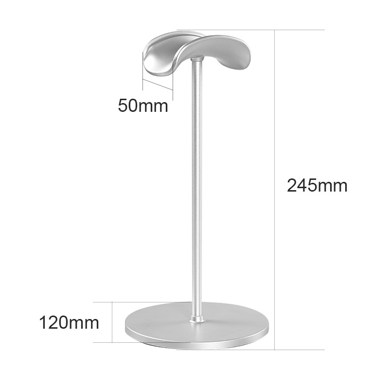Metal Head-Mounted Headphone S - đánh giá và giá Headphone Stand Desk