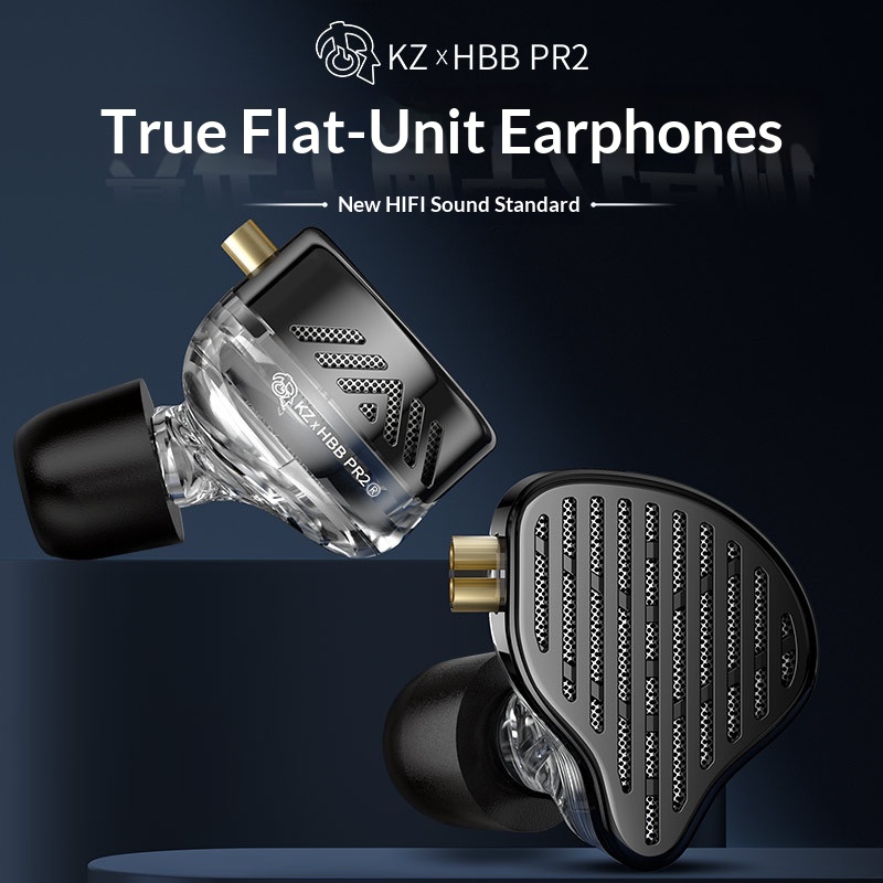 In Stock Kz‑Pr2 Planar Magneti - đánh giá và giá Audiophile Headphone Wired